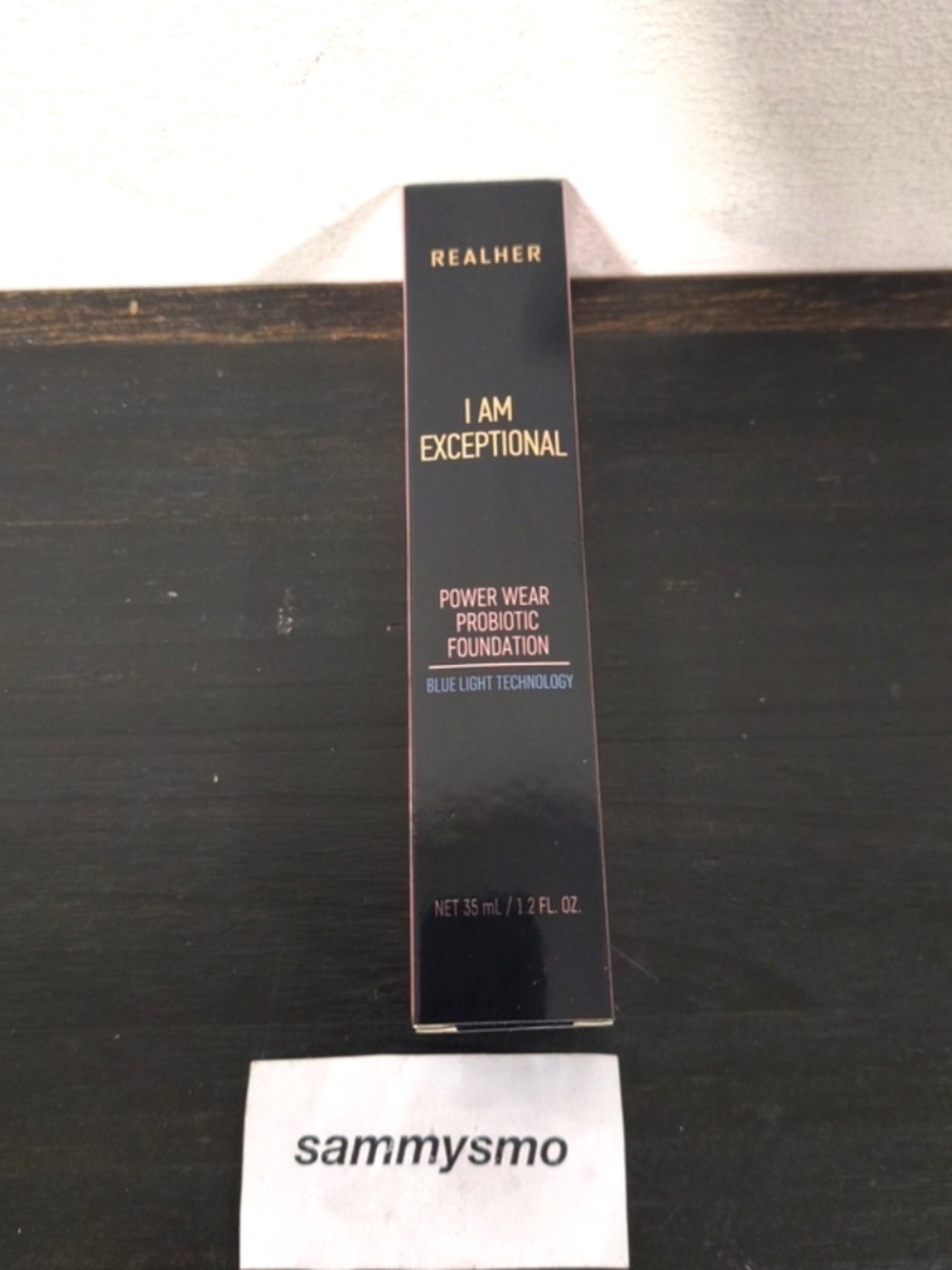 Realher Power Wear Probiotic Foundation I AM EXCEPTIONAL, MAPLE